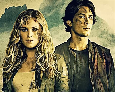 clarke griffin|bellamy blake and clarke griffin.